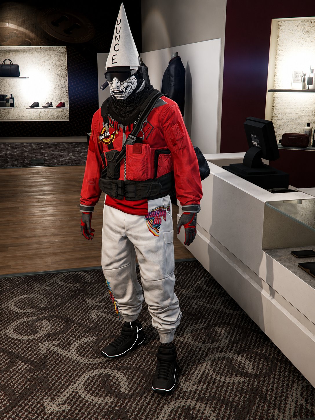Red Street Outfit